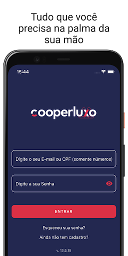 Android application Cooperluxo screenshort