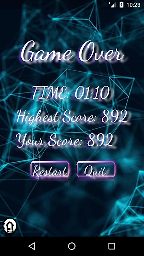 Android application Drop The Number - 2048 v2 screenshort