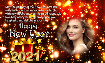 Happy New Year Photo Frame 21 New Year Greetings Apps On Google Play