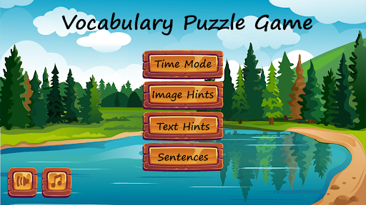 Android application Vocabulary Puzzle screenshort