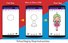 How to Draw Girl Step by Stepのおすすめ画像5