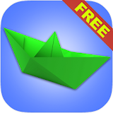 Origami Boat 3D Paper Folding icon