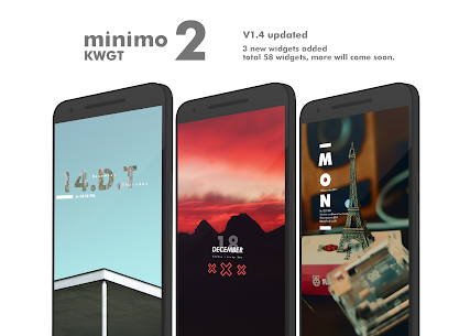 minimo-2 KWGT Patched APK 2