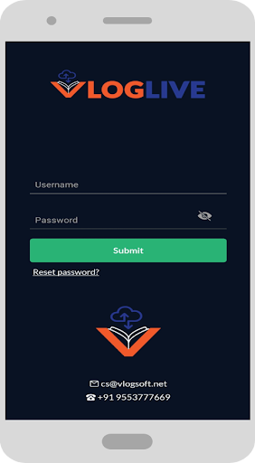 Android application VLOG Live screenshort