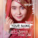 Cover Image of 下载 Hijab Girl Name DP Maker 2022  APK