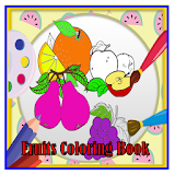 Fruit Coloring game For Kids icon