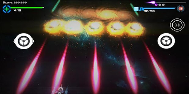 Dangerzone - Captura de pantalla del juego de disparos en el espacio 3D