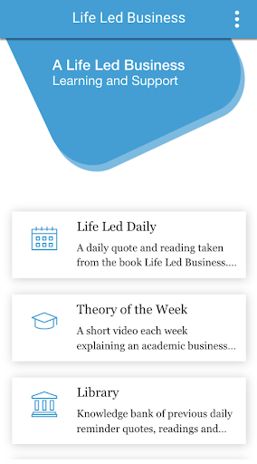 Android application Life Led Business screenshort