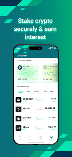 Tobe Wallet - Crypto Wallet Screen 2