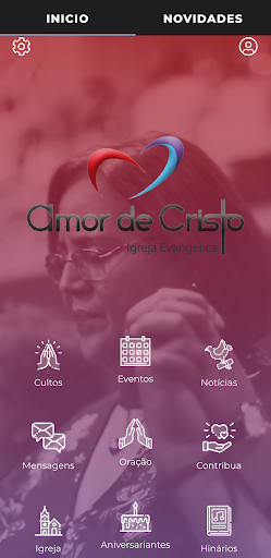 Android application Amor de Cristo screenshort