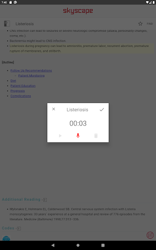 Screenshot of 5 Minute Infectious Diseases