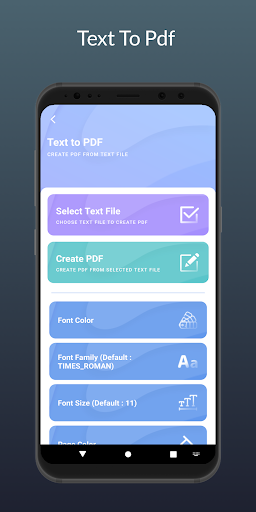 Screenshot of PDF Maker & QR Scanner