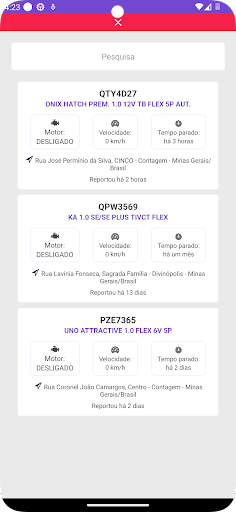 Starfence GPS Screen 3