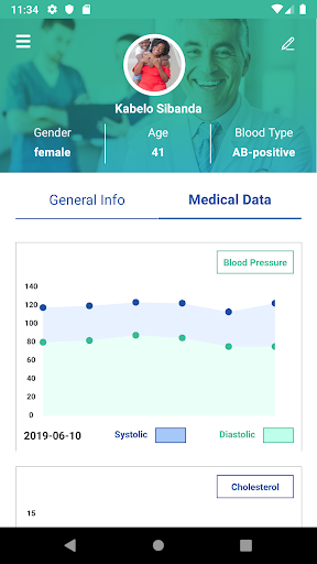 epione.net Patients Screen 2