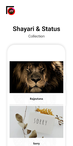 All Shayari Status Collection Screen 2