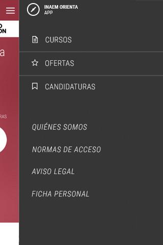 INAEM ORIENTA Screen 2