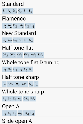 Tuneroid - String instrument t
