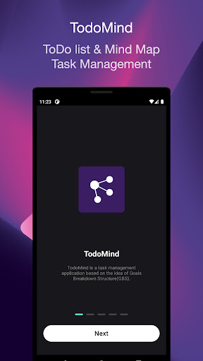 Android application TodoMind: todo list & mind map screenshort