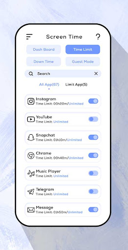 Android application Parental Control - Screen Time screenshort