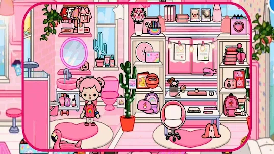 Download Toka Boka Pink Wallpaper APK for Android LDPlayer