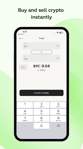 Bitwala Bitcoin & Ether Wallet Screen 3