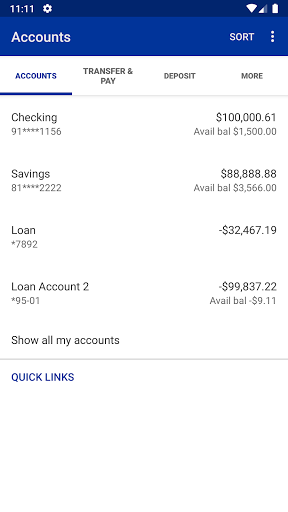 Citizens Savings Bank IA Screen 3