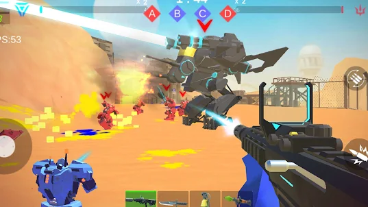 Robot Battlefield:Merger Gun