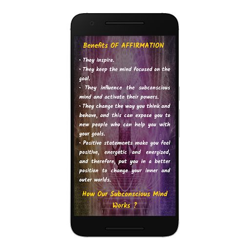 Android application I Am Affirmation:5000+ Daily P screenshort