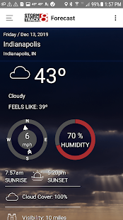 WISH-TV Weather 6.6.1.1100 APK screenshots 3