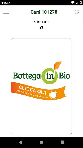 Android application Bottega in Bio screenshort