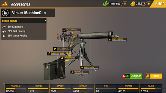 Scharfschützen-Spiel: Bullet Strike - Schießspiel Screenshot