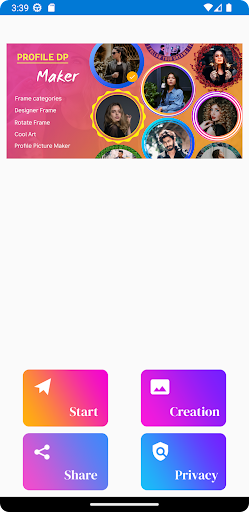 My Profile DP Maker Screen 2