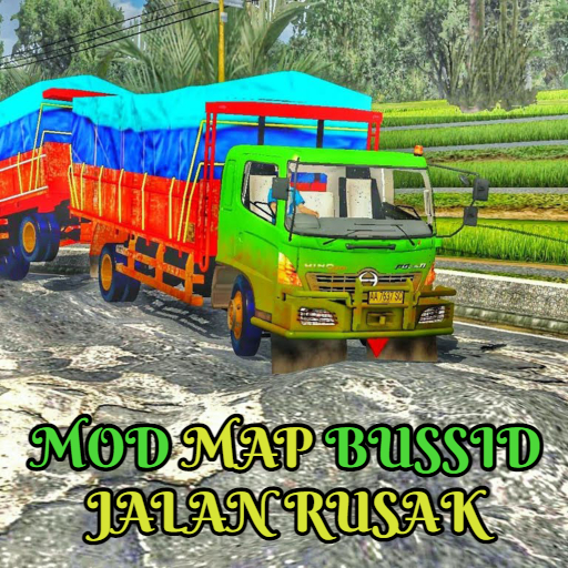 Mod peta Bussid Jalan Rusak  Icon