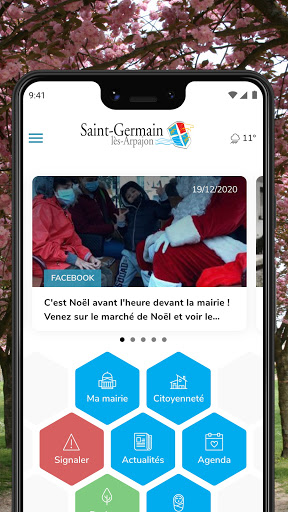 Android application Saint-Germain-lès-Arpajon screenshort