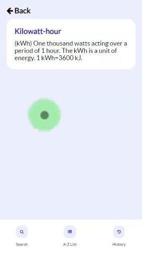 Offline and Fast Electronics Dictionary