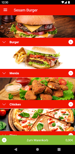 Sesam Burger Screen 2