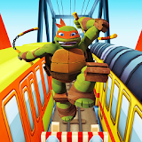 Ninja Subway Turtles Run Surf icon