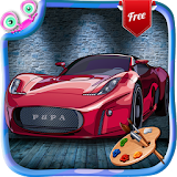 Sports Car Coloring 2 icon