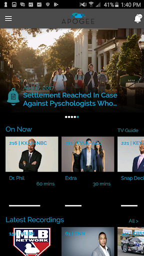 Android application Apogee Stream2 v4 for Android screenshort