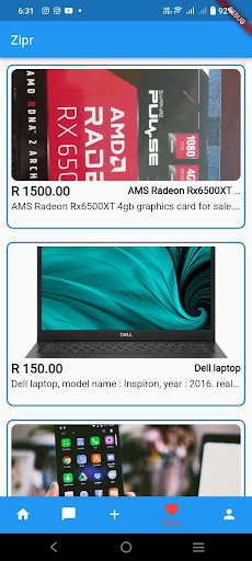 Zipr Screen 2