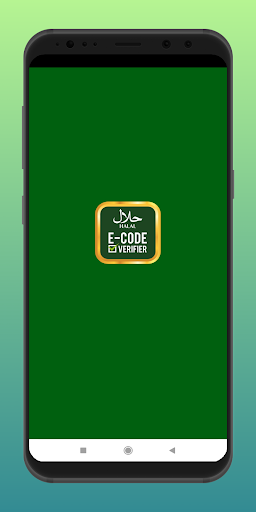 Android application Halal E-Code Verifier screenshort