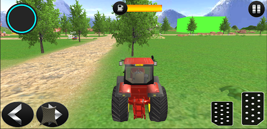 Village Farming Tractor