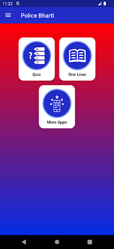Android application Police Bharti screenshort