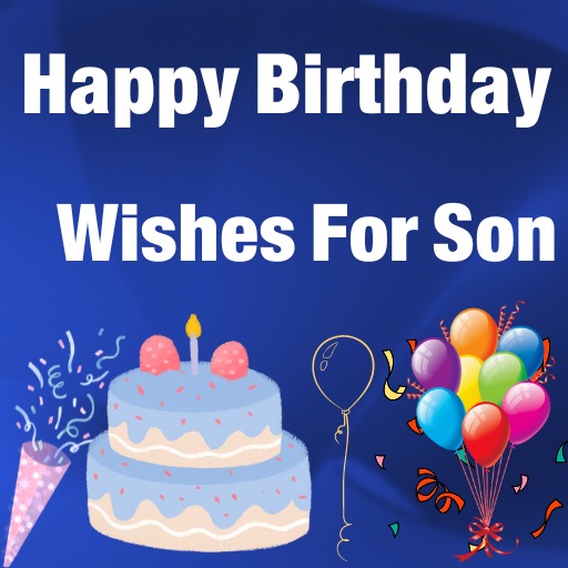Android application Birthday Wishes for Son screenshort