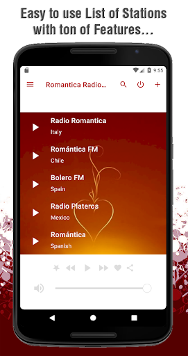 Romantica Radio Stations Screen 2
