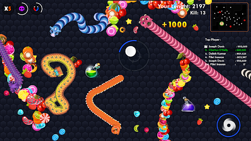 Vegetarian Snake Screen 3