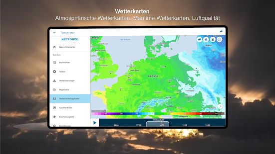 Wetter 14 Tage - Meteored Screenshot
