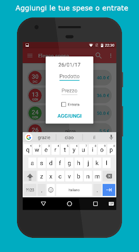 DailyLog - Registro spese