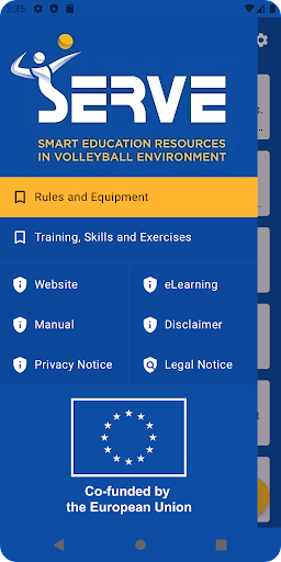Android application SERVE - How to Play Volleyball screenshort