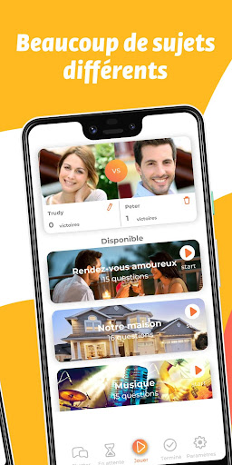 Code Triche Couple Game: Jeu de Couple et Quizz Amoureux APK MOD (Astuce) screenshots 4